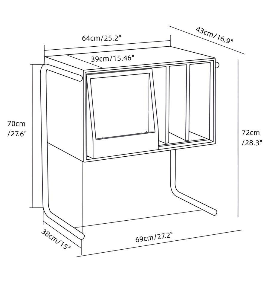 Magazine Cabinet