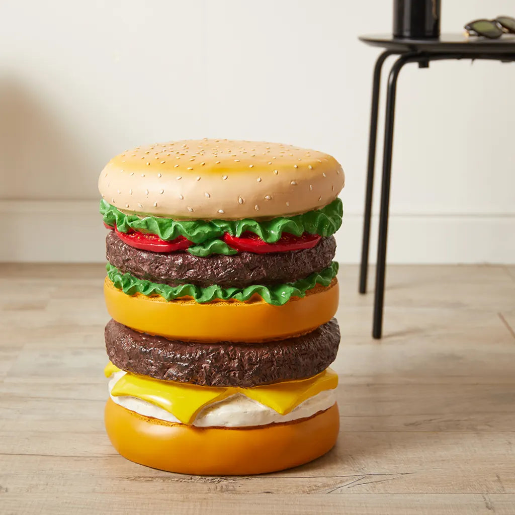 Giant Hamburger Stool