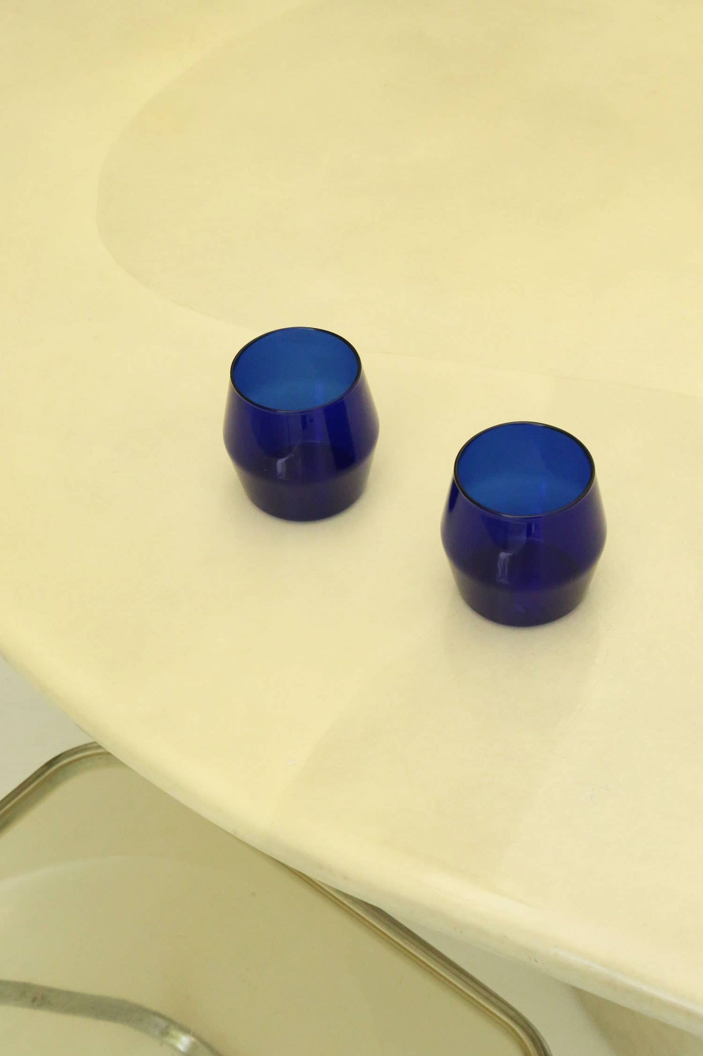 Century Cobalt Glass Set