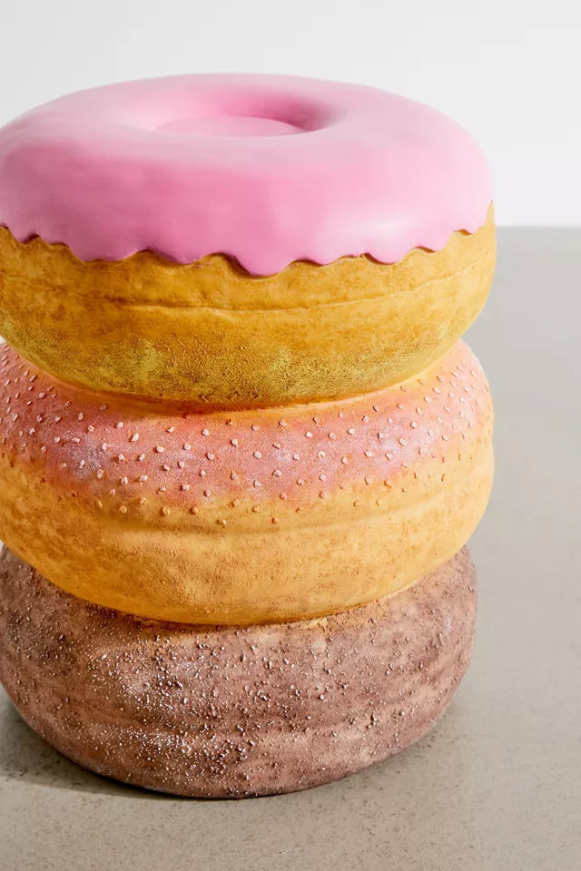Giant Pink Donut Stool