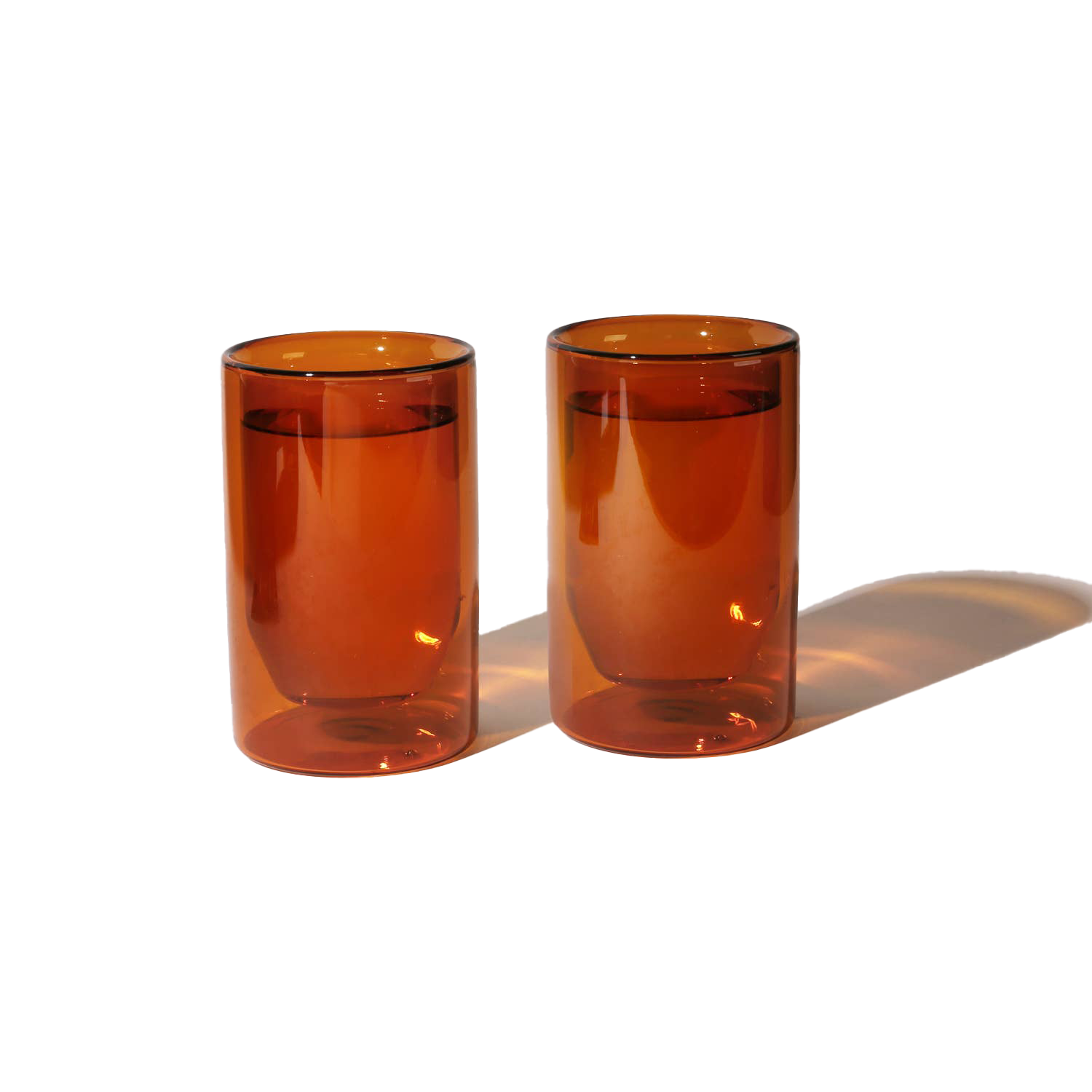 Double-Wall Amber Glass Set – HINT Double-Wall Amber Glass Set – HINT