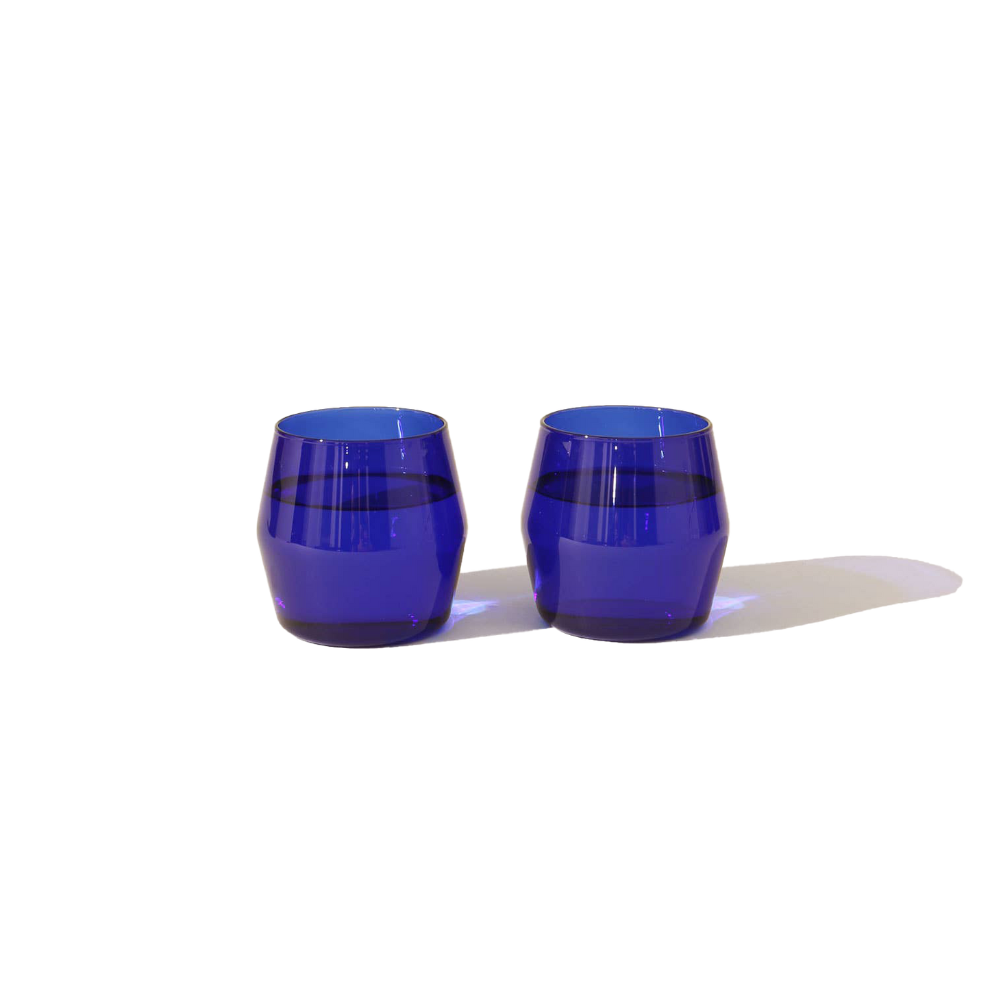 Century Cobalt Glass Set