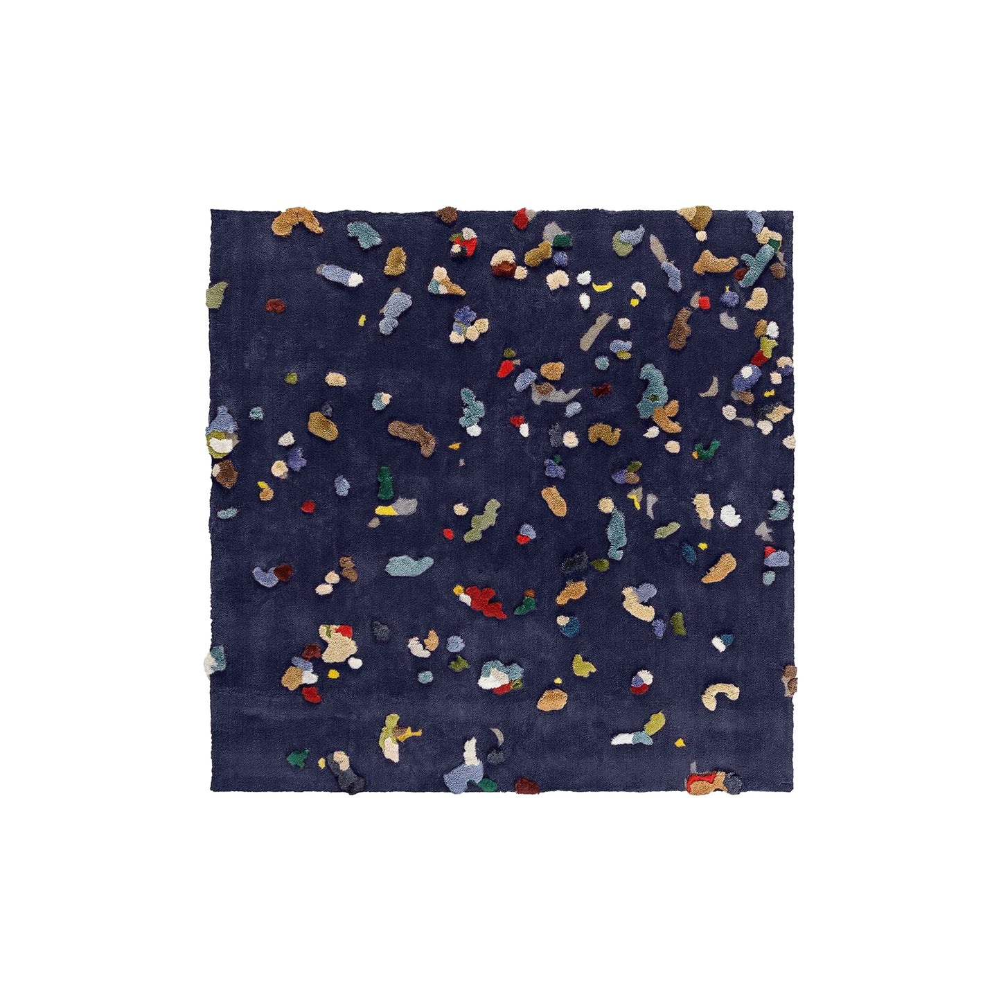 Chaos Rug Dark Blue