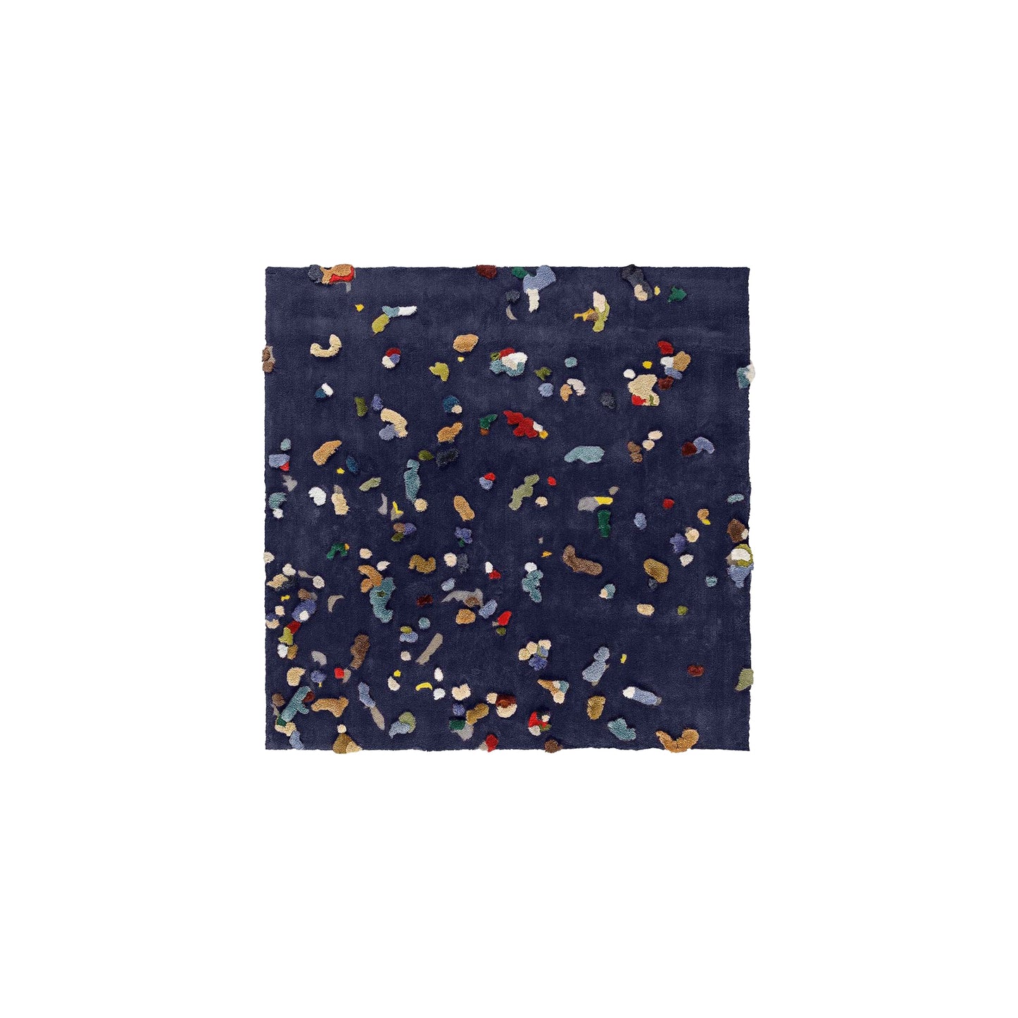 Chaos Rug Dark Blue