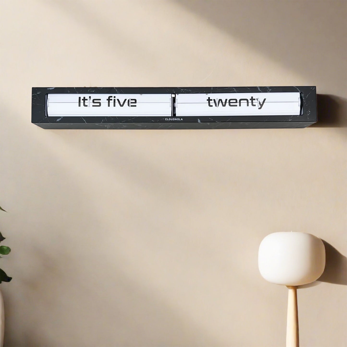 Texttime Smoke Effect - Flip Clock