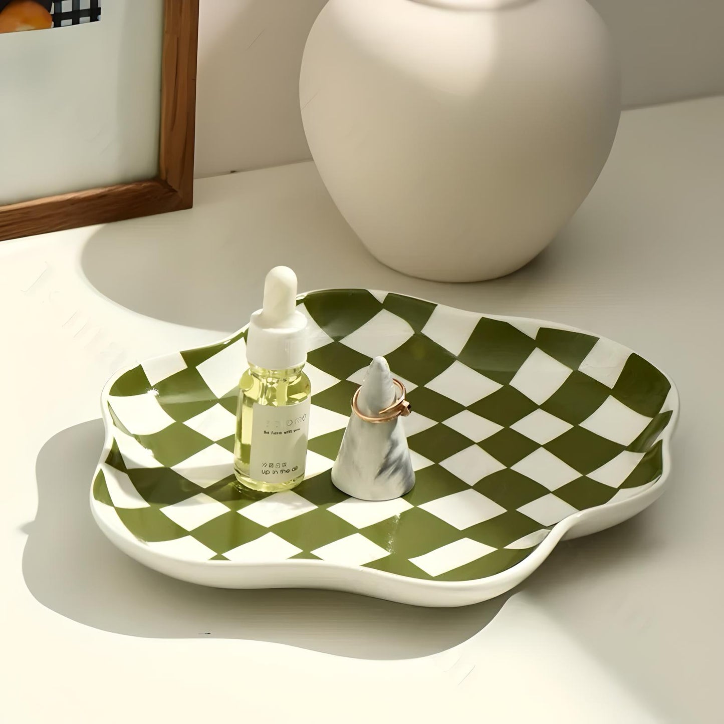 Checkerboard Tray