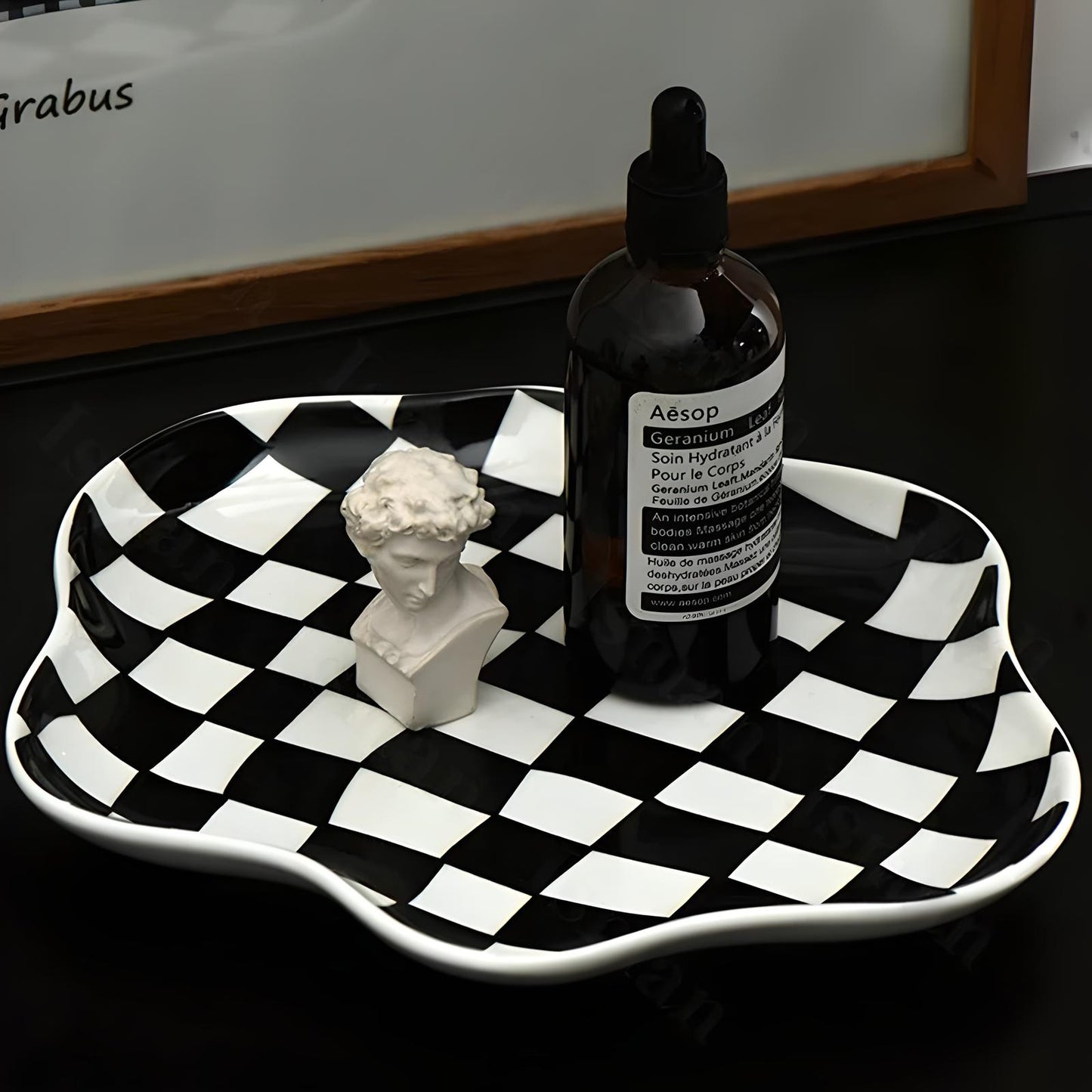 Checkerboard Tray