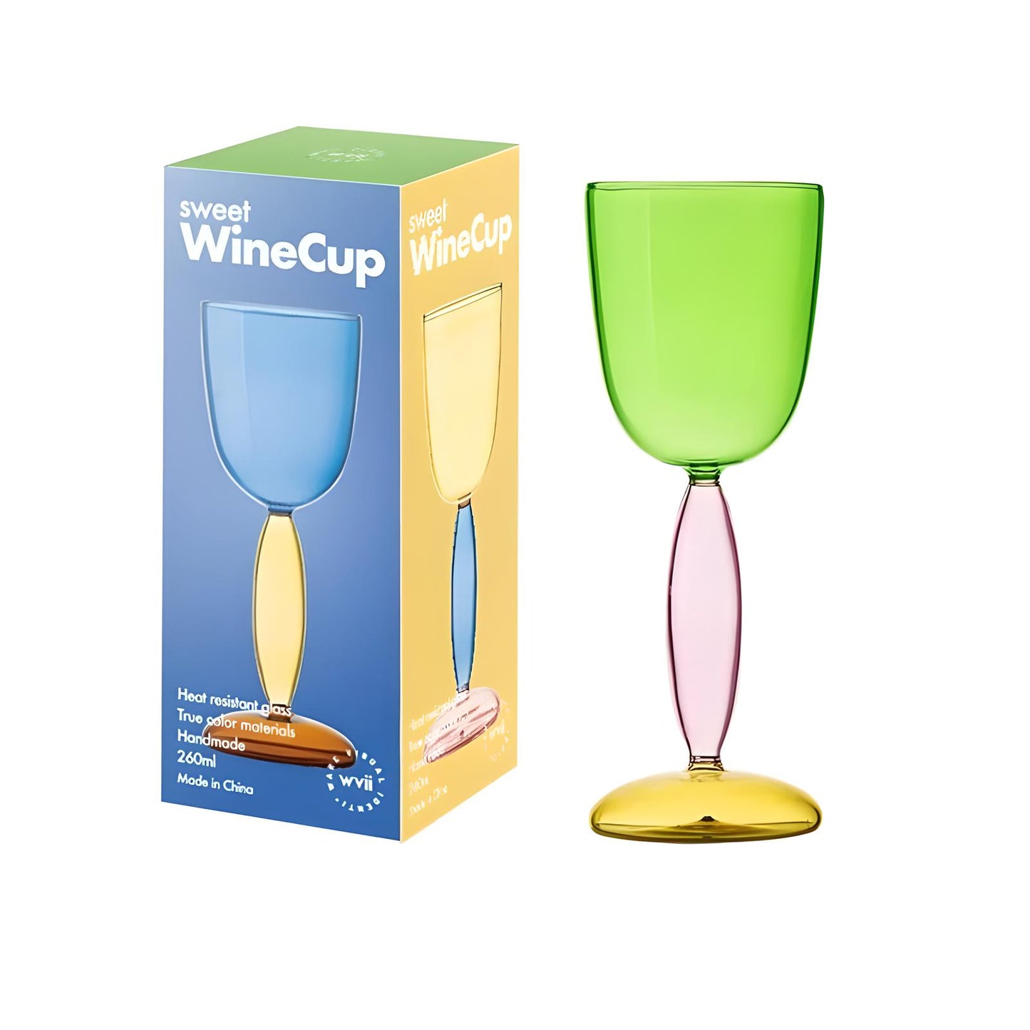 Sweet Bordeaux Glasses