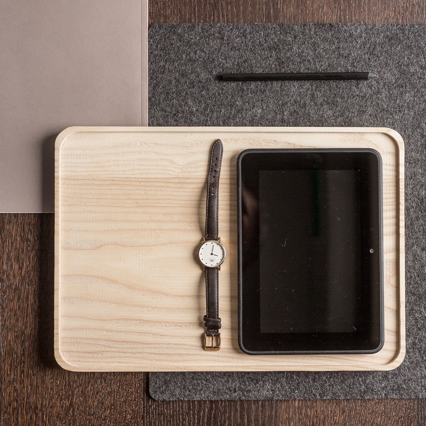 Wooden Serving Tray I Rectangle shape