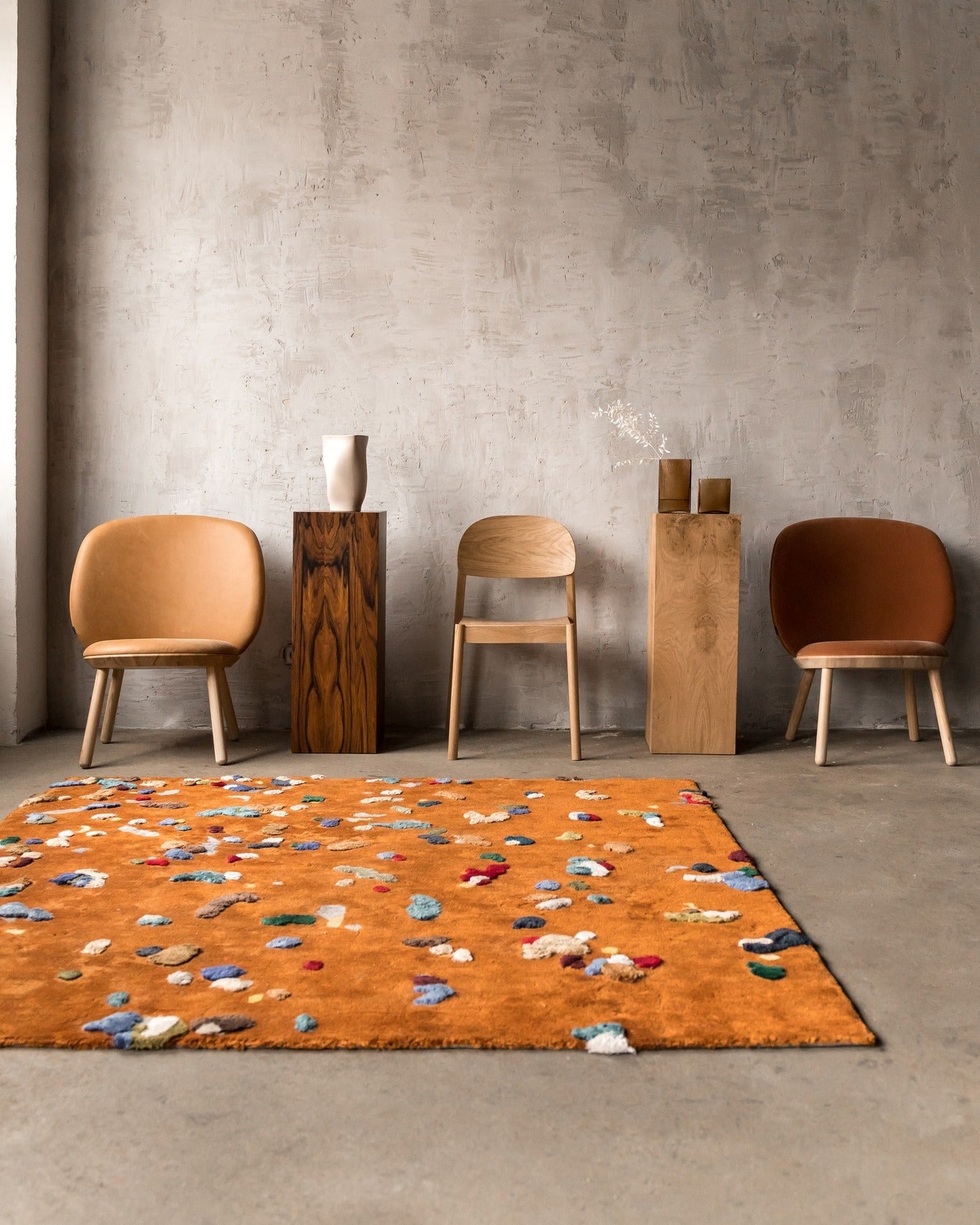 Chaos Rug Brown