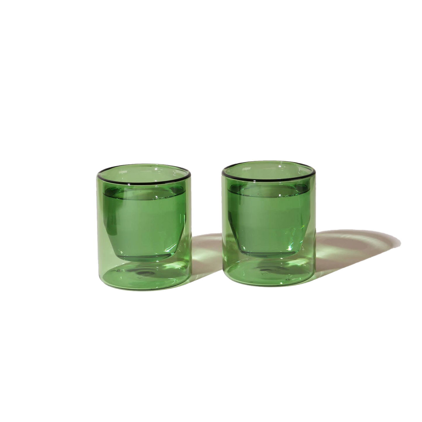 Double-Wall Verde Glass Set