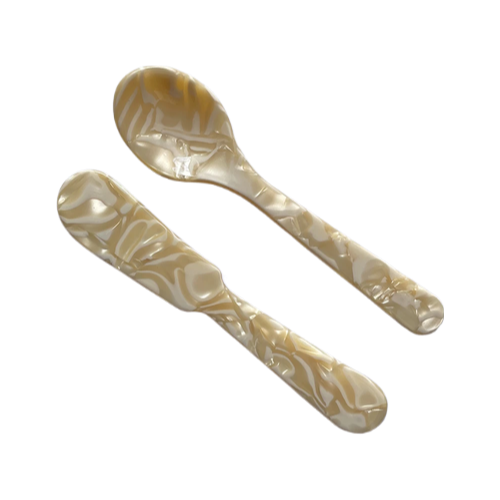 Seashell Spoon and Knife Set