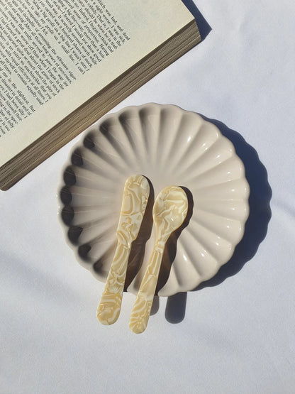 Seashell Spoon and Knife Set