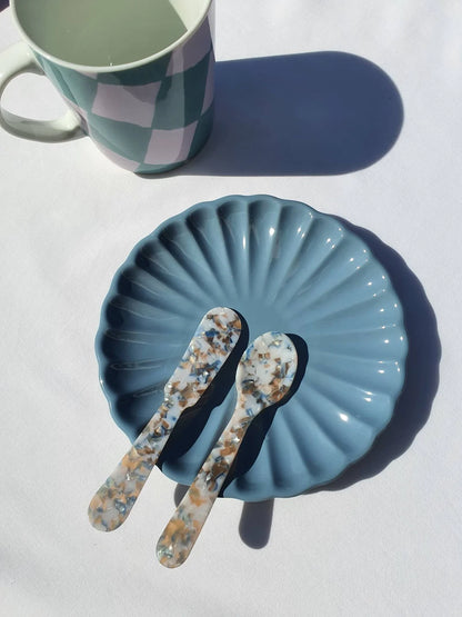 Seashell Spoon and Knife Set