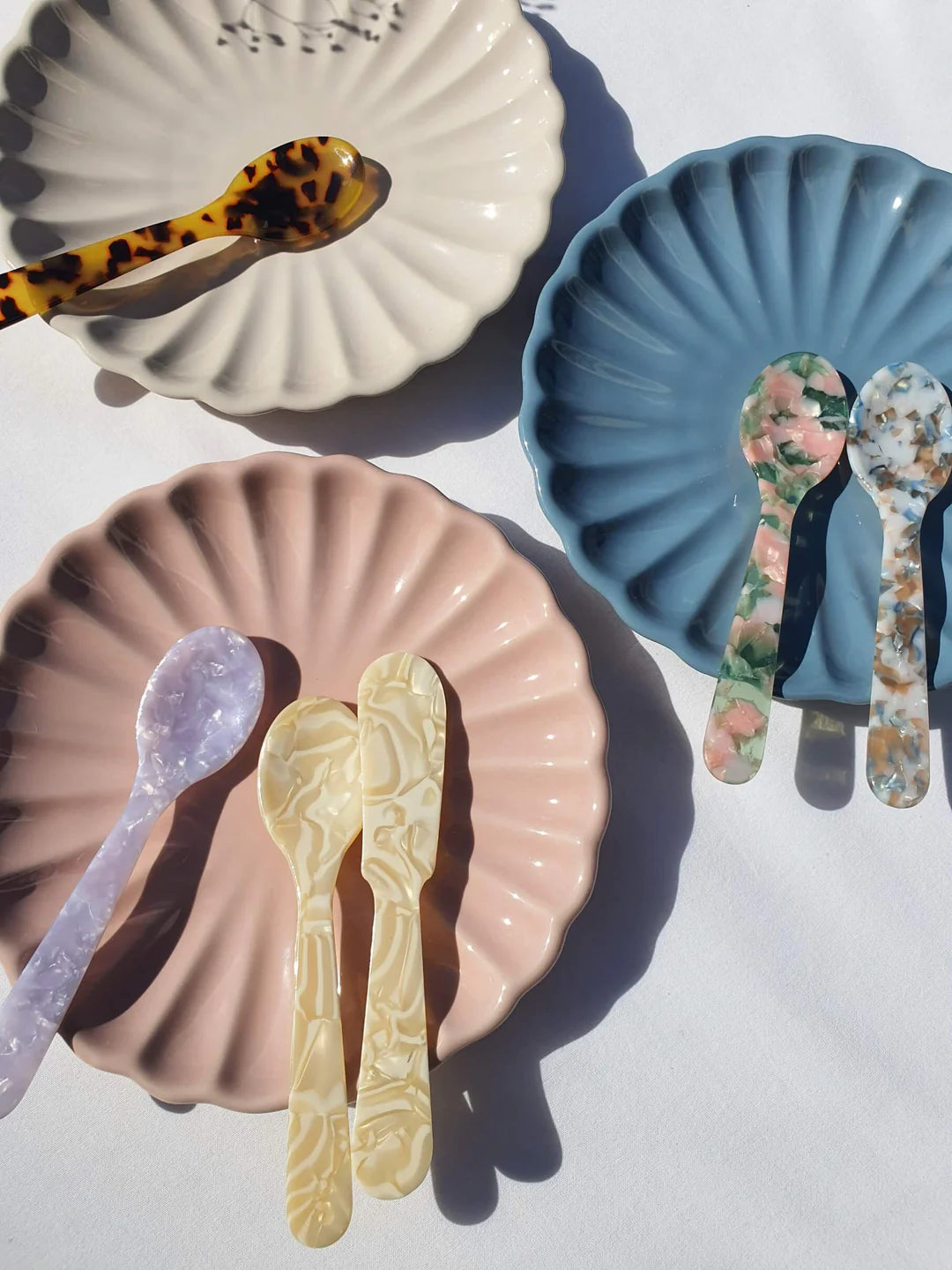 Seashell Spoon and Knife Set