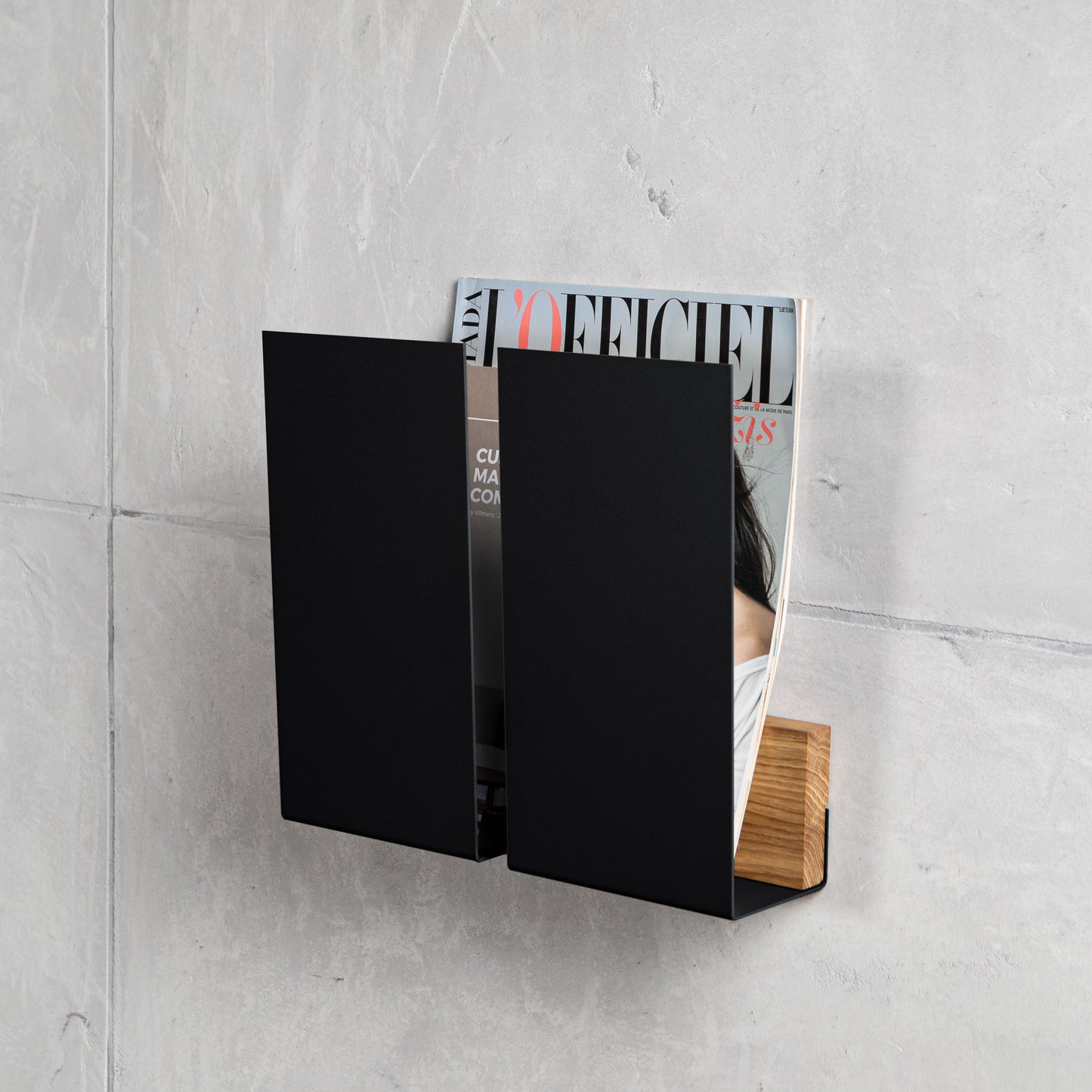 WINGS Modern Wall Magazine Rack