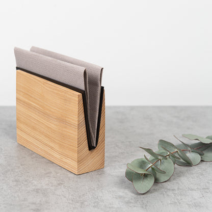 ENVELOPE Wooden napkin holder