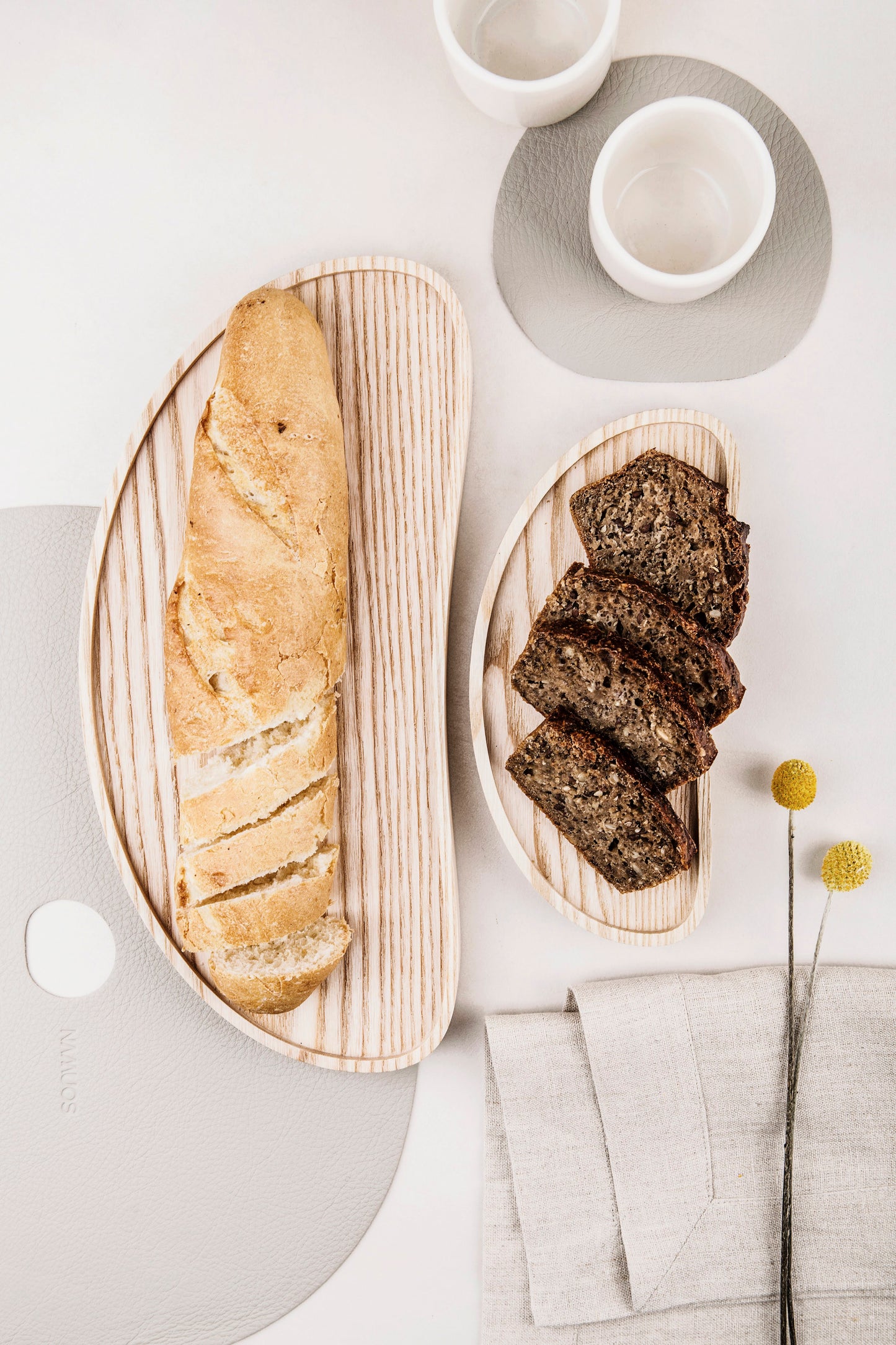 Wood serving tray BEAN