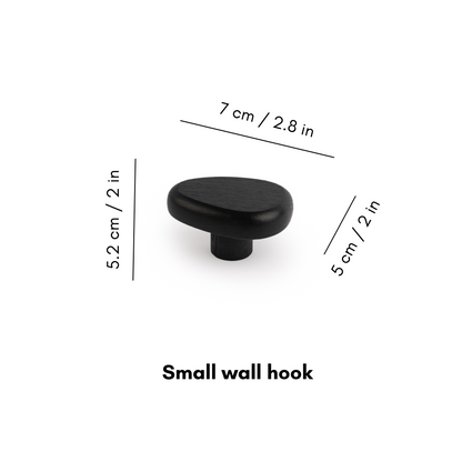 DROP wall hook, Black