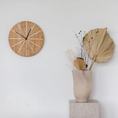 SUNNY Wall Clock Black