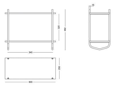 Dessus Wall Shelf