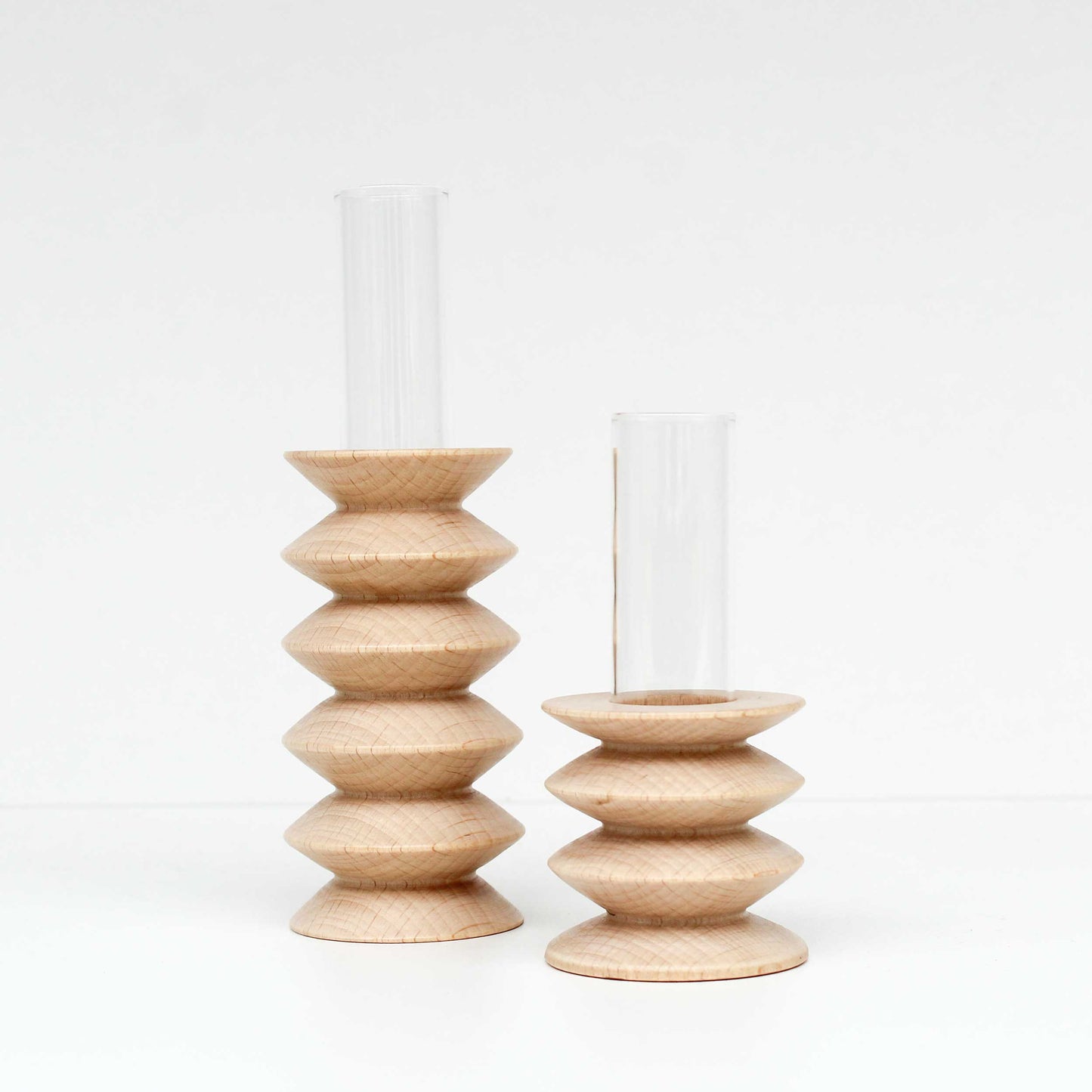 Totem Wooden Vase - Short Nº 2